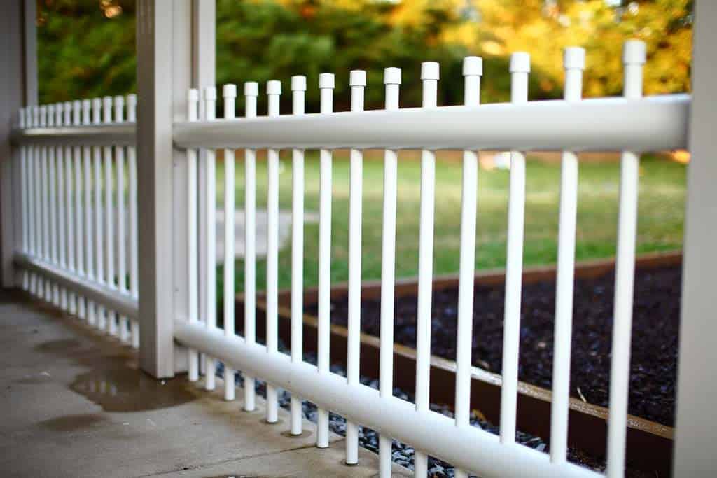 DIY PVC Pipe Patio Railing