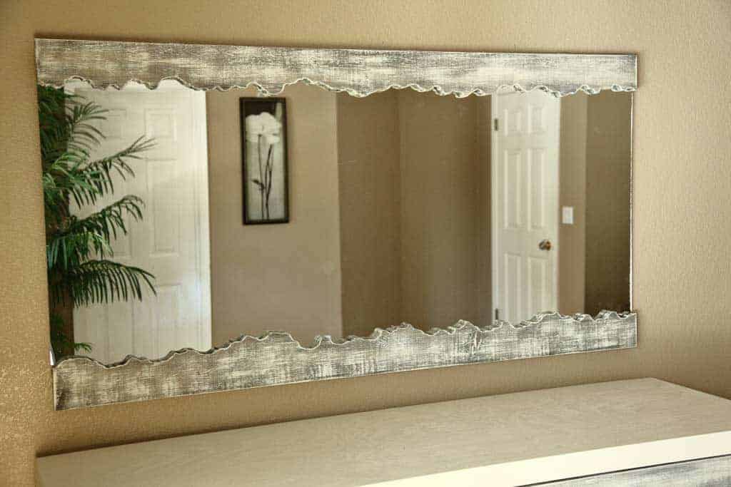 DIY Live Edge Mirror