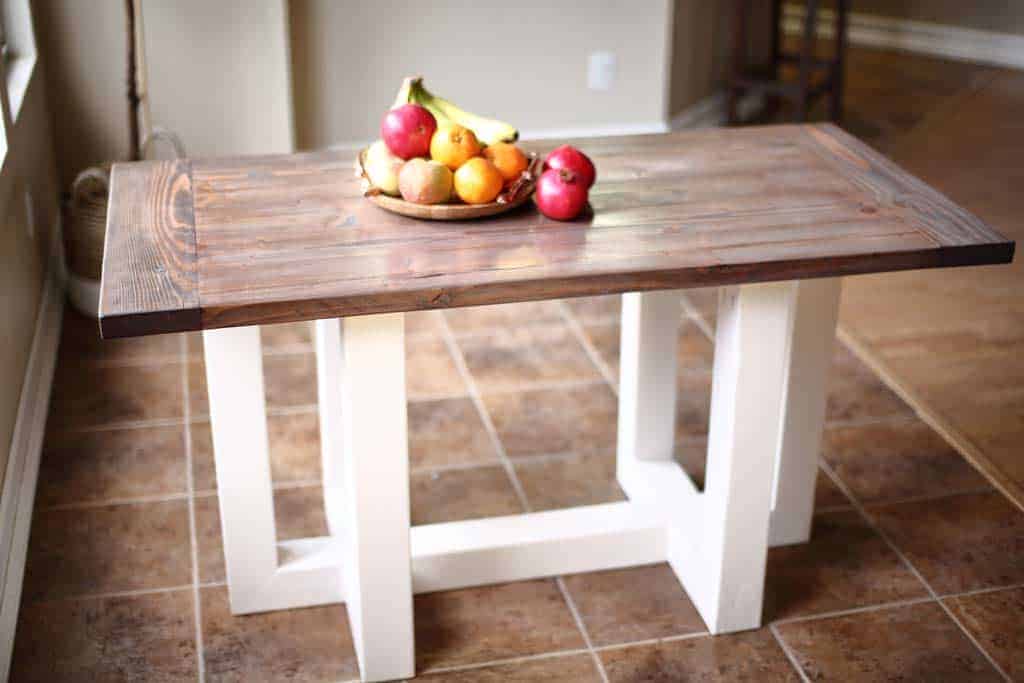 DIY Breakfast Table
