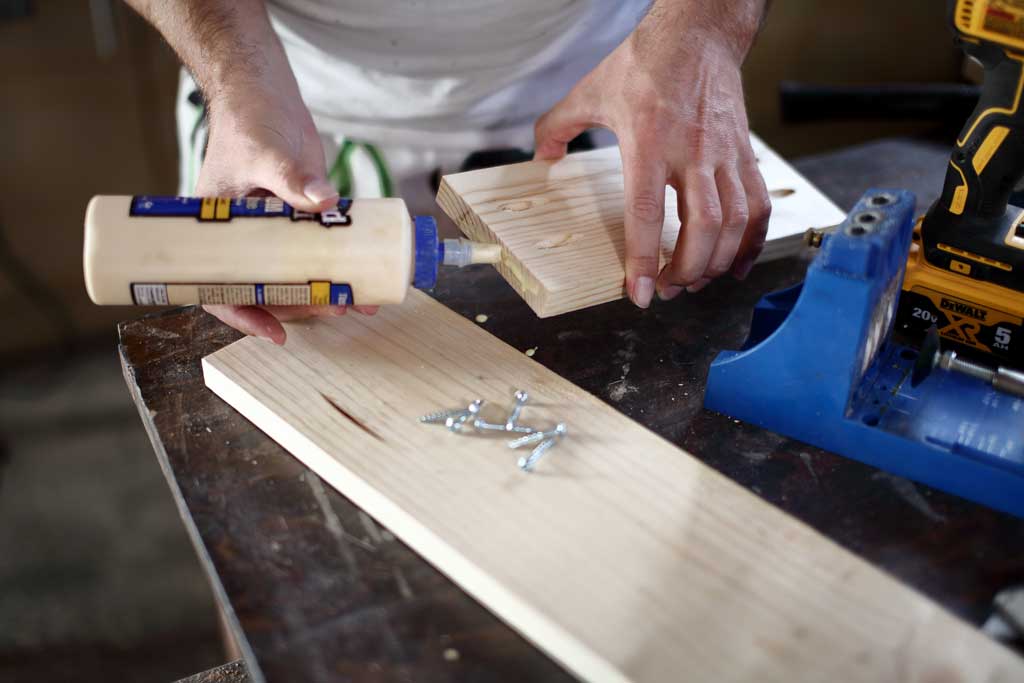 should you glue pocket hole joins