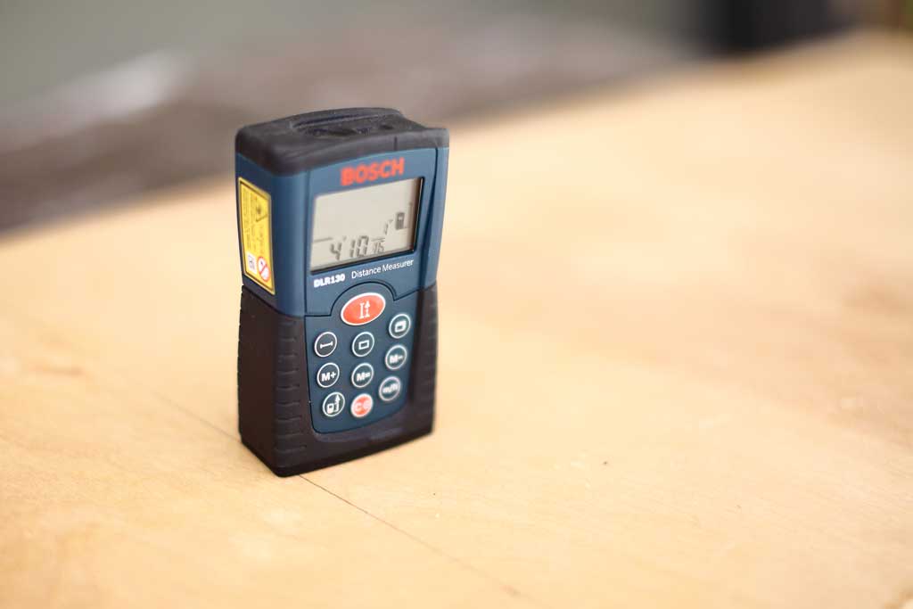 laser measuring tool