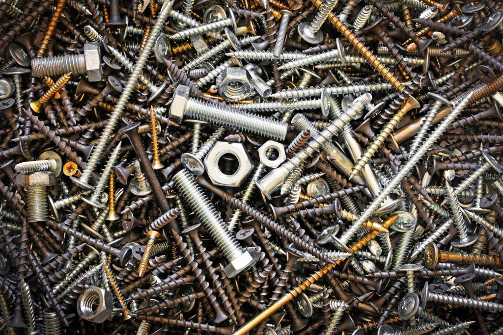 different screw heads